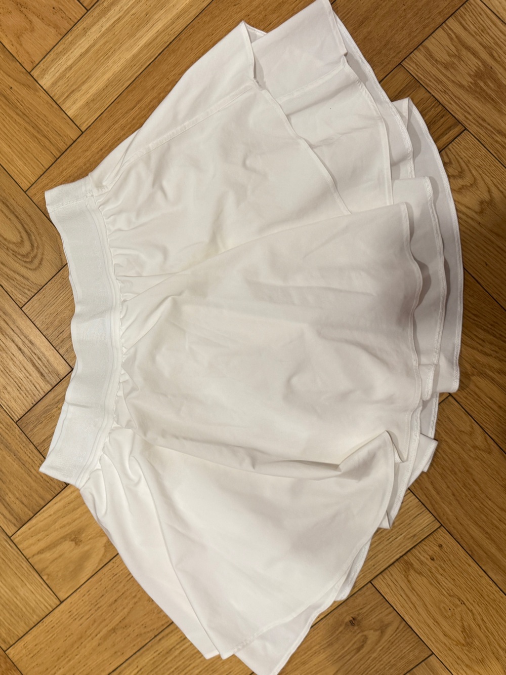 Lululemon White Tennis Skirt